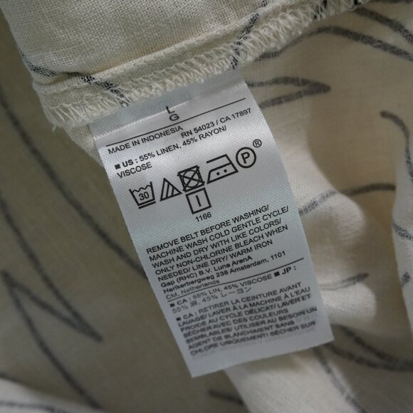 Banana Republic Linen Blend 3/4 Sleeve Blouse - Picture 9 of 9